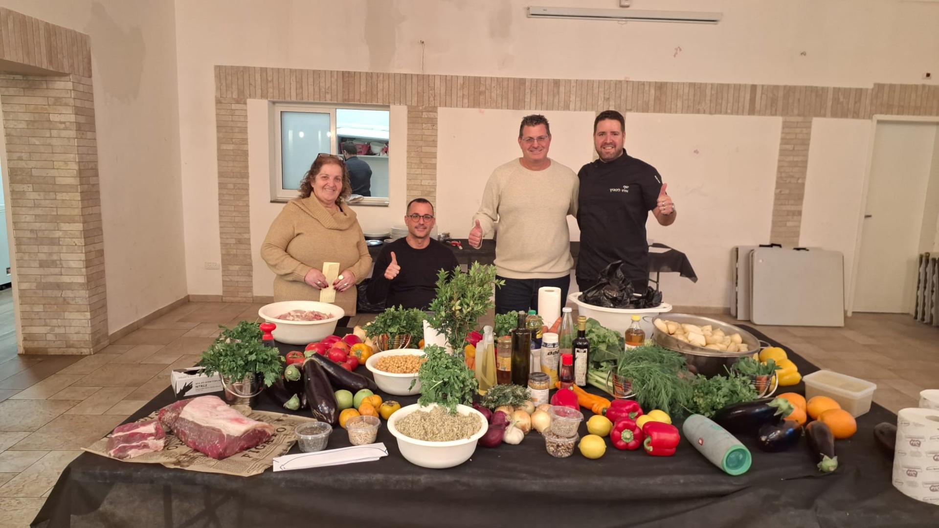חגיגת בשרים וטעמים למשפחות המיוחדות במרום הגליל